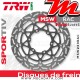 Disque de frein Avant ~ Suzuki GSXR 1000 ABS (WDM0) 2017+ ~ TRW Lucas MSW 233 RAC 