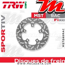 Disque de frein Arrière ~ Suzuki GSXR 1000 ABS (WVCY) 2015-2016 ~ TRW Lucas MST 246 RAC 