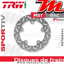 Disque de frein Arrière ~ Suzuki SV 650 ABS, S ABS (WVX0) 2016+ ~ TRW Lucas MST 218 RAC