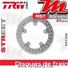 Disque de frein Arrière ~ Suzuki GSX 650 FA ABS (WVCJ) 2008+ ~ TRW Lucas MST 386