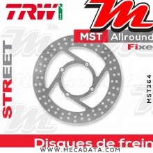 Disque de frein Arrière ~ Suzuki GS 500 H, U (BK) 2001-2008 ~ TRW Lucas MST 364