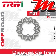 Disque de frein Arrière ~ Suzuki RM 65 2003-2007 ~ TRW Lucas MST 443 EC