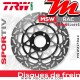 Disque de frein Avant ~ Suzuki GSXR 1100 W (GU75C) 1993-1997 ~ TRW Lucas MSW 217 RAC 