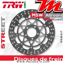 Disque de frein Avant ~ Suzuki GSXR 1100 W (GU75C) 1993-1997 ~ TRW Lucas MSW 217