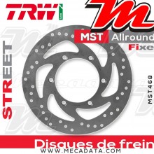 Disque de frein Avant ~ Suzuki VL 800 Intruder Volusia (WVBM) 2001-2006 ~ TRW Lucas MST 468