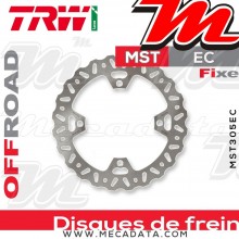 Disque de frein Arrière ~ Suzuki RM-Z 450 (RL41C) 2005+ ~ TRW Lucas MST 305 EC