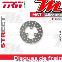 Disque de frein Avant ~ Suzuki LTR 450 (LTR450) 2006+ ~ TRW Lucas MST 411