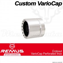 Embout Remus Custom VarioCap Perforated Inox