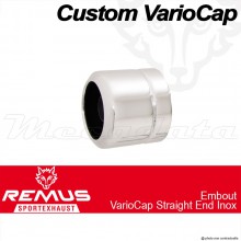 Embout Remus Custom VarioCap Straight End Inox