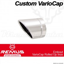 Embout Remus Custom VarioCap Rolled Up Inox
