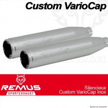 Silencieux Pot échappement Remus Custom Exhaust VarioCap sans embout