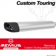 Paire de silencieux Pot échappement Remus Custom Touring Harley-Davidson Touring FL2 et FL3