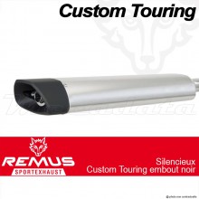  Silencieux Pot échappement Remus Custom Touring avec système ECS Harley-Davidson Touring FL2 et FL3 