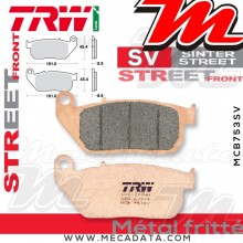 Plaquettes de frein Avant ~ Harley-Davidson XL 1200 V Seventy-Two XL2 2012-2013 ~ TRW Lucas MCB 753 SV