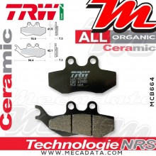 Plaquettes de frein Avant ~ Gilera FX 125 Runner SP M07 1999-2003 (Grimeca) ~ TRW Lucas MCB 664 