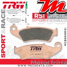 Plaquettes de frein Avant ~ Gas Gas EC 515 FSR 2010+ ~ TRW Lucas MCB 669 RSI 