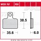 Plaquettes de frein Arrière ~ Gas Gas TXT 250 2004-2011 ~ TRW Lucas MCB 767 RSI 