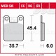 Plaquettes de frein Avant ~ Derbi 100 Atlantis 4T 2004-2006 ~ TRW Lucas MCB 535 SR 