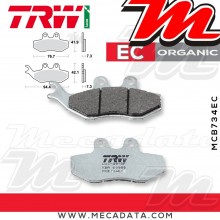 Plaquettes de frein Avant ~ Derbi 50 Senda DRD Racing SM 2011+ ~ TRW Lucas MCB 734 EC