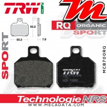 Plaquettes de frein Arrière ~ Ducati 1200 Multistrada S ABS A2 2010-2012 ~ TRW Lucas MCB 700 RQ 