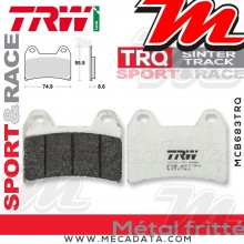 Plaquettes de frein Avant ~ Ducati 1200 Multistrada S ABS A2 2010-2012 ~ TRW Lucas MCB 683 TRQ 
