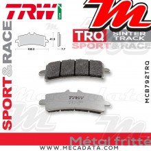 Plaquettes de frein Avant ~ Ducati 1199 Panigale, S, R H8 2012+ ~ TRW Lucas MCB 792 TRQ 
