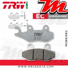 Plaquettes de frein Arrière ~ Cagiva 1000 Navigator M5 2000-2005 ~ TRW Lucas MCB 615 EC 