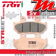 Plaquettes de frein Avant ~ Cagiva 600 Canyon 5G 1996+ ~ TRW Lucas MCB 624 SV