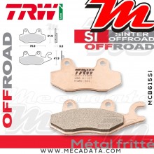 Plaquettes de frein Arrière ~ Cagiva 500 Canyon 5G1 1999-2001 ~ TRW Lucas MCB 615 SI 