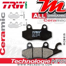 Plaquettes de frein Arrière ~ Cagiva 500 Canyon 5G1 1999-2001 ~ TRW Lucas MCB 615 