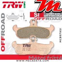 Plaquettes de frein Avant ~ Cagiva WMX 125 1988 ~ TRW Lucas MCB 579 SI