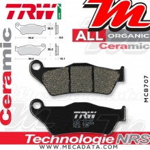 Plaquettes de frein Arrière ~ BMW R 1200 R R1ST 2006-2012 ~ TRW Lucas MCB 707