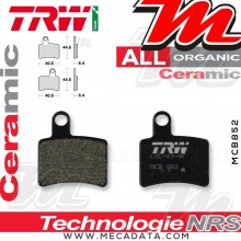 Plaquettes de frein Arrière ~ Beta 80 Rev 2008+ ~ TRW Lucas MCB 852