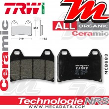 Plaquettes de frein Avant ~ Benelli TNT 1130 Tornado Naked Tre TK 2006-2010 ~ TRW Lucas MCB 683 