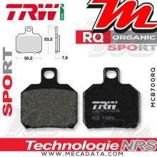 Plaquettes de frein Arrière ~ Benelli TNT 899 Century Racer TN 2011-2012 ~ TRW Lucas MCB 700 RQ 