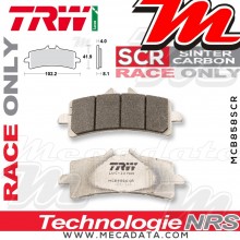 Plaquettes de frein Avant ~ Aprilia RSV4 1000 RR ABS 2015+ ~ TRW Lucas MCB 858 SCR 