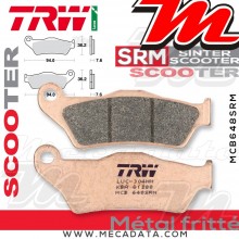 Plaquettes de frein Avant ~ Aprilia SRV 850 ABS M55 2012+ ~ TRW Lucas MCB 648 SRM