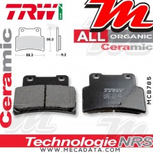 Plaquettes de frein Avant ~ Aprilia NA 850 Mana GT ABS RC 2009+ ~ TRW Lucas MCB 785 