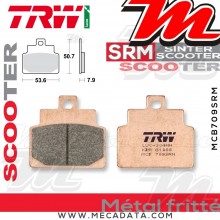 Plaquettes de frein Avant ~ Aprilia SR 150 PX 2000-2002 ~ TRW Lucas MCB 709 SRM