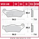 Plaquettes de frein Avant TRW Lucas MCB 648 RSI pour Aprilia RX 125 RV 08- 