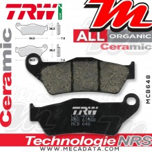 Plaquettes de frein Avant TRW Lucas MCB 648 pour Aprilia RX 125 RV 08- 