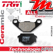 Plaquettes de frein Arrière ~ Aprilia RX 125 1992-1999 ~ TRW Lucas MCB 628