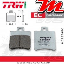 Plaquettes de frein Avant ~ Aprilia SR 50 Racing RL 2000+ ~ TRW Lucas MCB 674 EC 