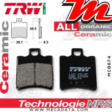 Plaquettes de frein Avant ~ Aprilia SR 50 Racing RL 2000+ ~ TRW Lucas MCB 674 