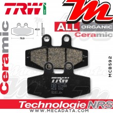 Plaquettes de frein Avant ~ KTM LC4 600 Enduro 1988-1991 ~ TRW Lucas MCB 592