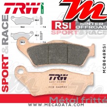Plaquettes de frein Avant ~ KTM EXC 530 2008-2011 ~ TRW Lucas MCB 648 RSI 