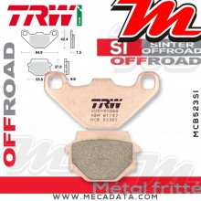 Plaquettes de frein Arrière ~ KTM MX 500 Enduro 1989-1991 ~ TRW Lucas MCB 523 SI