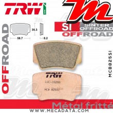 Plaquettes de frein Arrière ~ KTM XC 450 ATV 2008-2010 ~ TRW Lucas MCB 825 SI