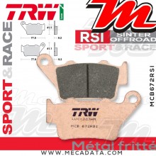 Plaquettes de frein Arrière ~ KTM SXC 400 Racing KTM-4T-EGS 2000-2002 ~ TRW Lucas MCB 672 RSI 