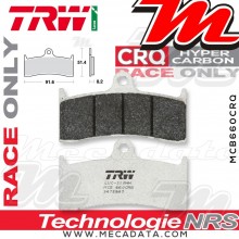 Plaquettes de frein Avant ~ Kawasaki ZXR 750 RR ZX750N 1996-1999 ~ TRW Lucas MCB 660 CRQ 